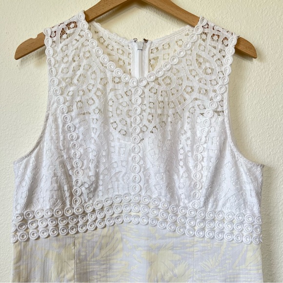 Lilly Pulitzer White/ Cream Dress Size 12 - Picture 5 of 11